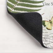 moderne Vintage französische Libelle Mousepad (Ecke)