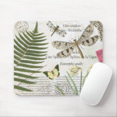 moderne Vintage französische Libelle Mousepad (Mit Mouse)