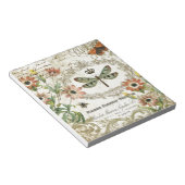 Moderne Vintage französische Libelle Notizblock (angewinkelt)