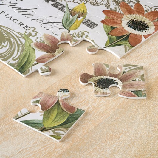 Moderne Vintage französische Libelle Puzzle (Seite)