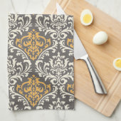 moderne Vintage französische Sonnenblume Handtuch (Viertel Falte)