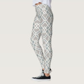 Moderne Vintage-Geometrie Leggings (Links)