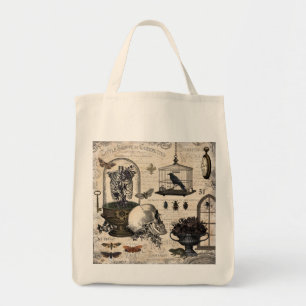 Moderne Vintage-Halloween-Garten Tragetasche