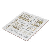 MODERNE VINTAGE Königin Fliese (Seite)