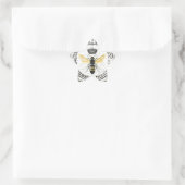 MODERNE VINTAGE Königin Stern-Aufkleber (Tasche)