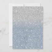 Moderne Vintage Laternenhochzeit Einladung (Rückseite)