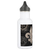 moderne Vintage Lilie Trinkflasche (Links)
