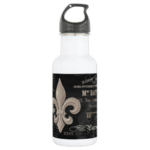 moderne Vintage Lilie Trinkflasche
