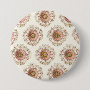 Moderne Vintage Meeresmuschel Button