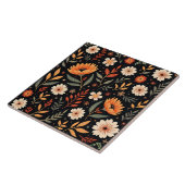 Moderne Vintage Sammlung von Blumen Fliese (Seite)