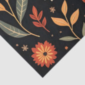 Moderne Vintage Sammlung von Blumen Seidenpapier (Ausschnitt)