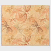 moderne Vintage Schmetterlinge Geschenkpapier (Flach)