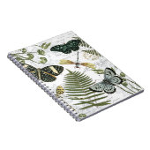 moderne Vintage Schmetterlinge und Libellen Notizblock (Rechte Seite)