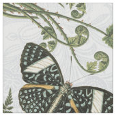 moderne Vintage Schmetterlinge und Libellen Stoff (Nahaufnahme)