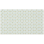 moderne Vintage Schneeflocken Tischdecke (Vorderseite (Horizontal))
