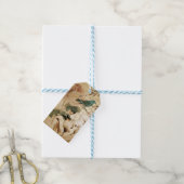 Moderne Vintage Schriften Geschenkanhänger (Mit Garn)