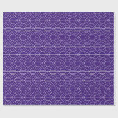 Moderne, Vintage Sparkling Geburtstagsparty Geschenkpapier (Flach)