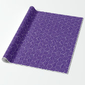 Moderne, Vintage Sparkling Geburtstagsparty Geschenkpapier (Ungerollt)