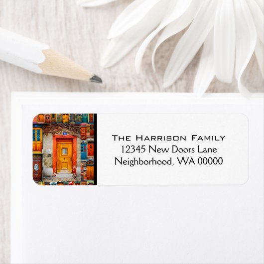 Moderne Vintage Türfotografie (Insitu)