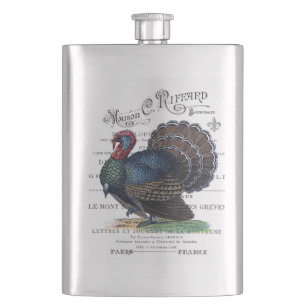 moderne Vintage Türkei Flachmann
