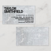 Moderne Vintage Visitenkarte für Unternehmen (Vorne/Hinten)