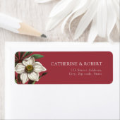 Moderne Vintage Weihnachtsfeiertage in Weiß (Insitu)