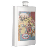 moderne Vintage Western Cowgirl Flachmann (Rechts)