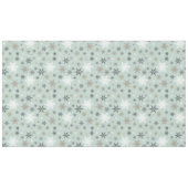 moderne Vintage Winterschneeflocken Tischdecke (Vorderseite (Horizontal))
