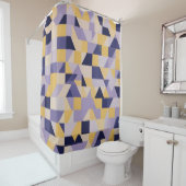 Moderne violette Art von Design-Duschvorhang Duschvorhang (Beispiel)