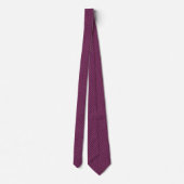 Moderne violette Diamant-Muster Krawatte (Rückseite)