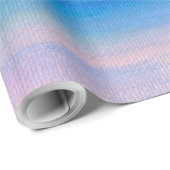 Moderne Violette und Goldene Strahlen-Abstraktion Geschenkpapier (Rolleneckpunkt)