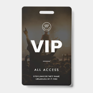 Moderne VIP All Access Event Konzert Match Party Ausweis