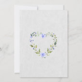 Moderne virtuelle Babydusche per Mail Einladung (Rückseite)