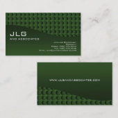 Moderne Visitenkarte (Vorne/Hinten)