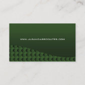 Moderne Visitenkarte (Rückseite)