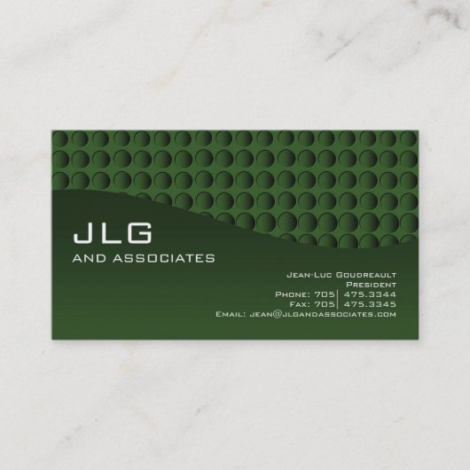 Moderne Visitenkarte (Vorderseite)