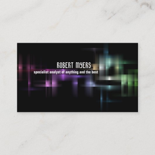 moderne Visitenkarte (Vorderseite)