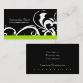 Moderne Visitenkarte (Vorne/Hinten)