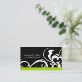 Moderne Visitenkarte (Stehend Vorderseite)