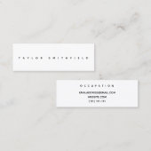 moderne Visitenkarte (Vorne/Hinten)