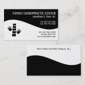 Moderne Visitenkarte (Vorne/Hinten)