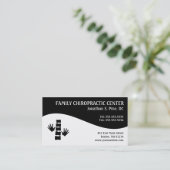 Moderne Visitenkarte (Stehend Vorderseite)