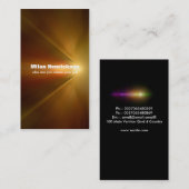 moderne Visitenkarte (Vorne/Hinten)