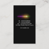 moderne Visitenkarte (Rückseite)