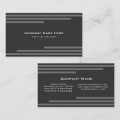 Moderne Visitenkarte (Vorne/Hinten)