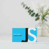 Moderne Visitenkarte (Stehend Vorderseite)