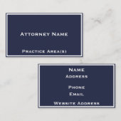 Moderne Visitenkarte (Vorne/Hinten)