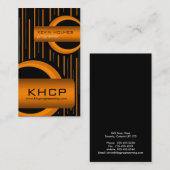 Moderne Visitenkarte (Vorne/Hinten)