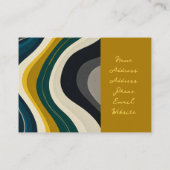 Moderne Visitenkarte (Rückseite)