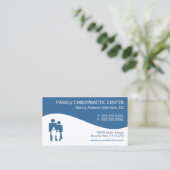 Moderne Visitenkarte (Stehend Vorderseite)